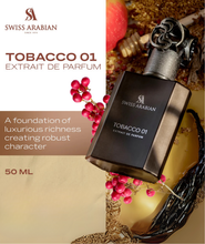 Cargar imagen en el visor de la galería, Swiss Arabian Heritage Collection Tobacco 01 Extrait De Parfum 50ml