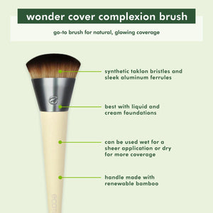 Ecotools Brochas Ecotools Wonder Cover Complexion Foundation Makeup Brush 1601