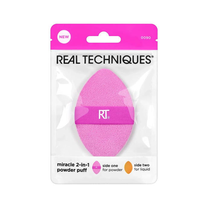 Real Techniques Accesorios Real Techniques Miracle 2-In-1 Powder Puff 10009000