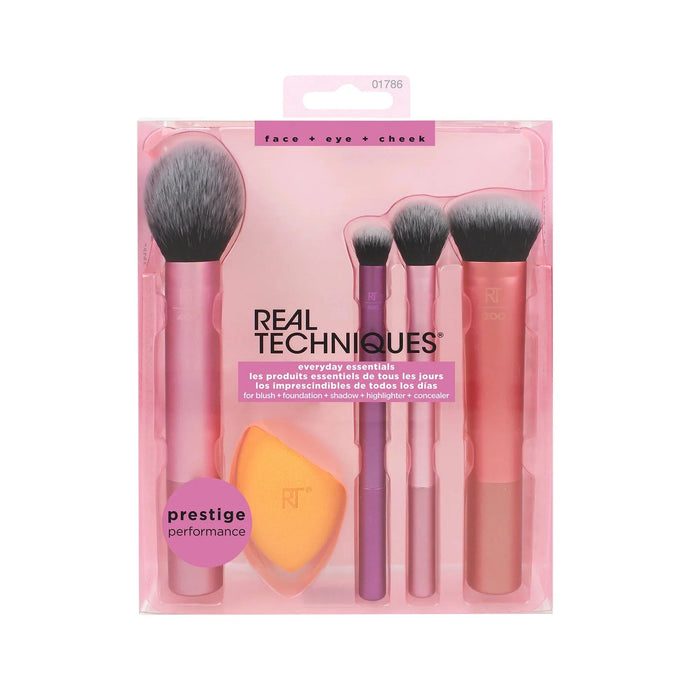 Real Techniques Brochas Real Techniques Everyday Essentials Makeup Brush Set 1786