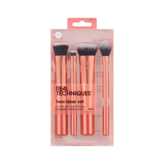 Real Techniques Brochas Real Techniques Face Base Makeup Brush Set 10005200