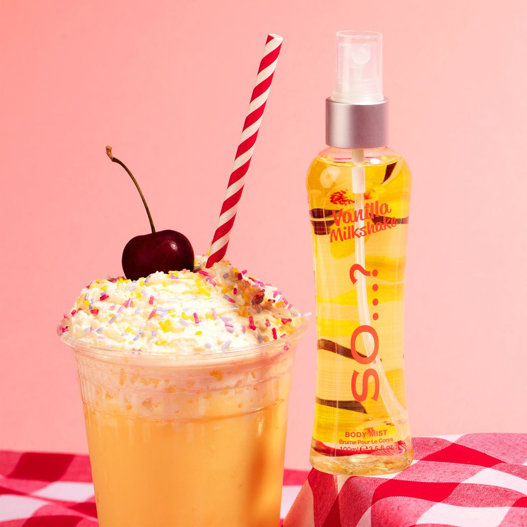 So...? Vanilla Milkshake Body Mist 100ml