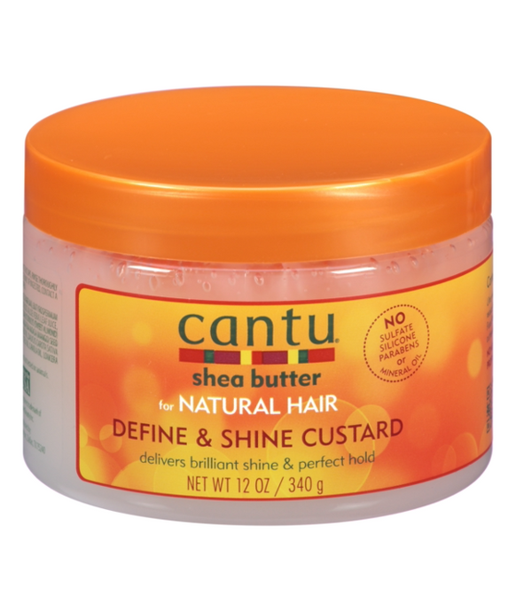 Cantu Natural Hair - Define & Shine Custard 340g