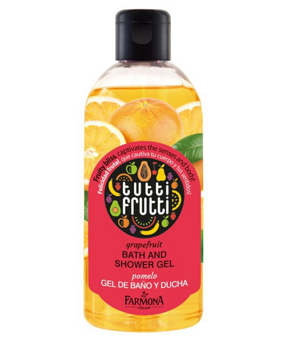 Tutti Frutti Grapefruit Bath And Shower Gel 300ml