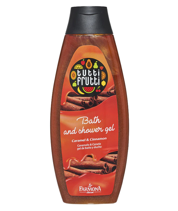 Tutti Frutti Caramel & Cinnamon Bath And Shower Gel 425ml