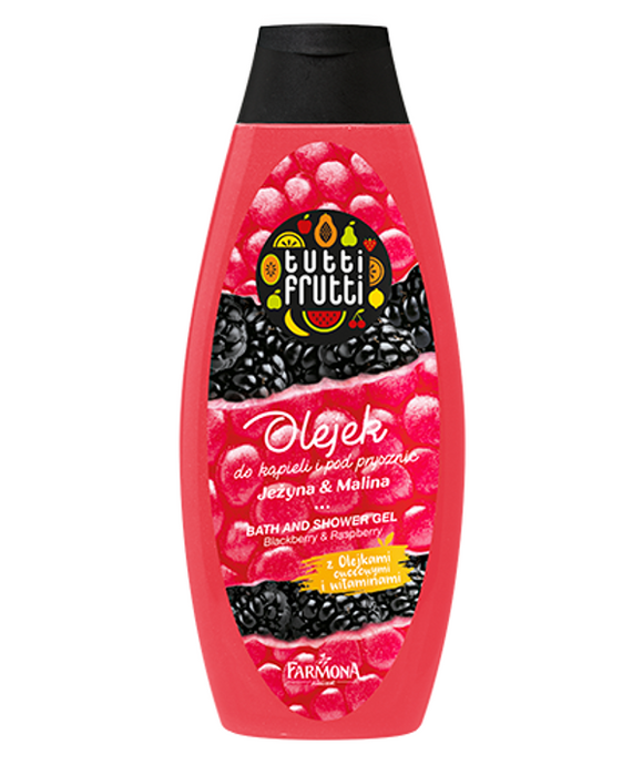 Tutti Frutti Blackberry & Raspberry Bath And Shower Gel 425ml