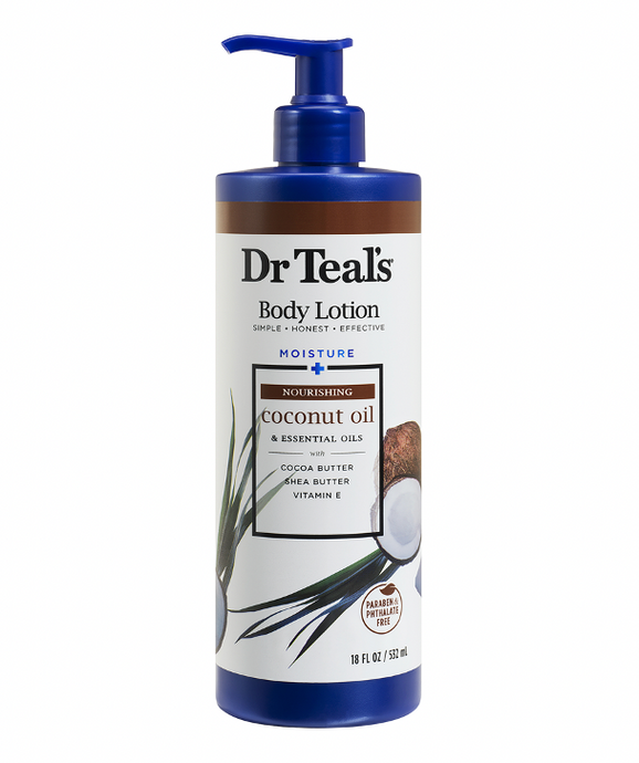 Dr. Teals Coconut Oil Lotion 18oz