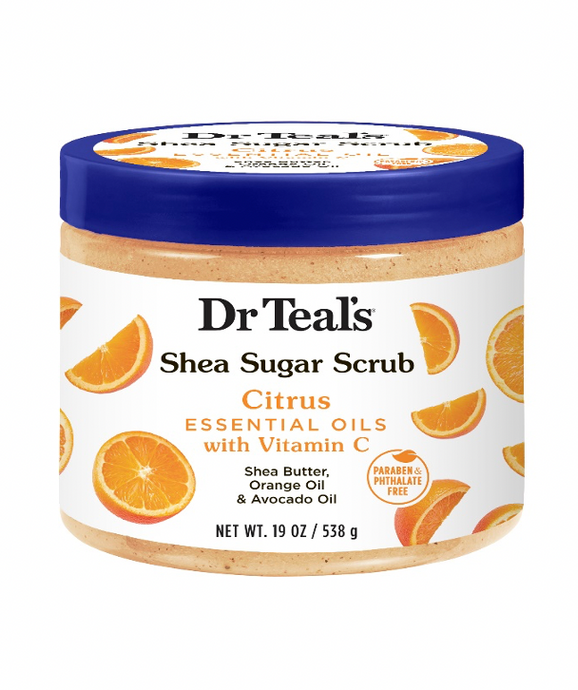 Dr. Teals Citrus Sugar Scrub 19oz