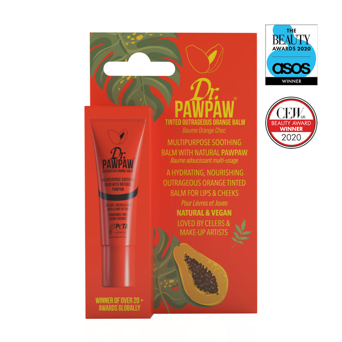 Dr.PawPaw Tinted Outrageous Orange Balm 10ml